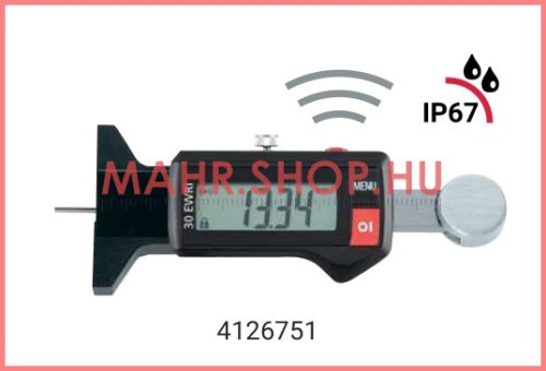 Mahr 4126751,Digitális mélységmérő beépített jeladóval, IP 67 védelemmel MarCal 30 EWRi 0-25mm(1")