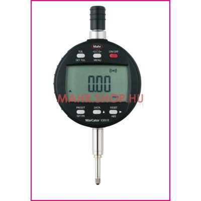   Mahr 4337134 Digitális mérőóra, Beépített jeladóval, IP42 védelemmel MarCator 1086 Ri 12,5mm 0,01/0,0005"