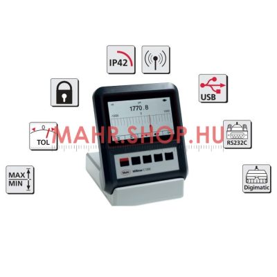   Mahr 5312012 MILLIMAR C 1200M  Kijelző és kiértékelő készülék  ±5000µm