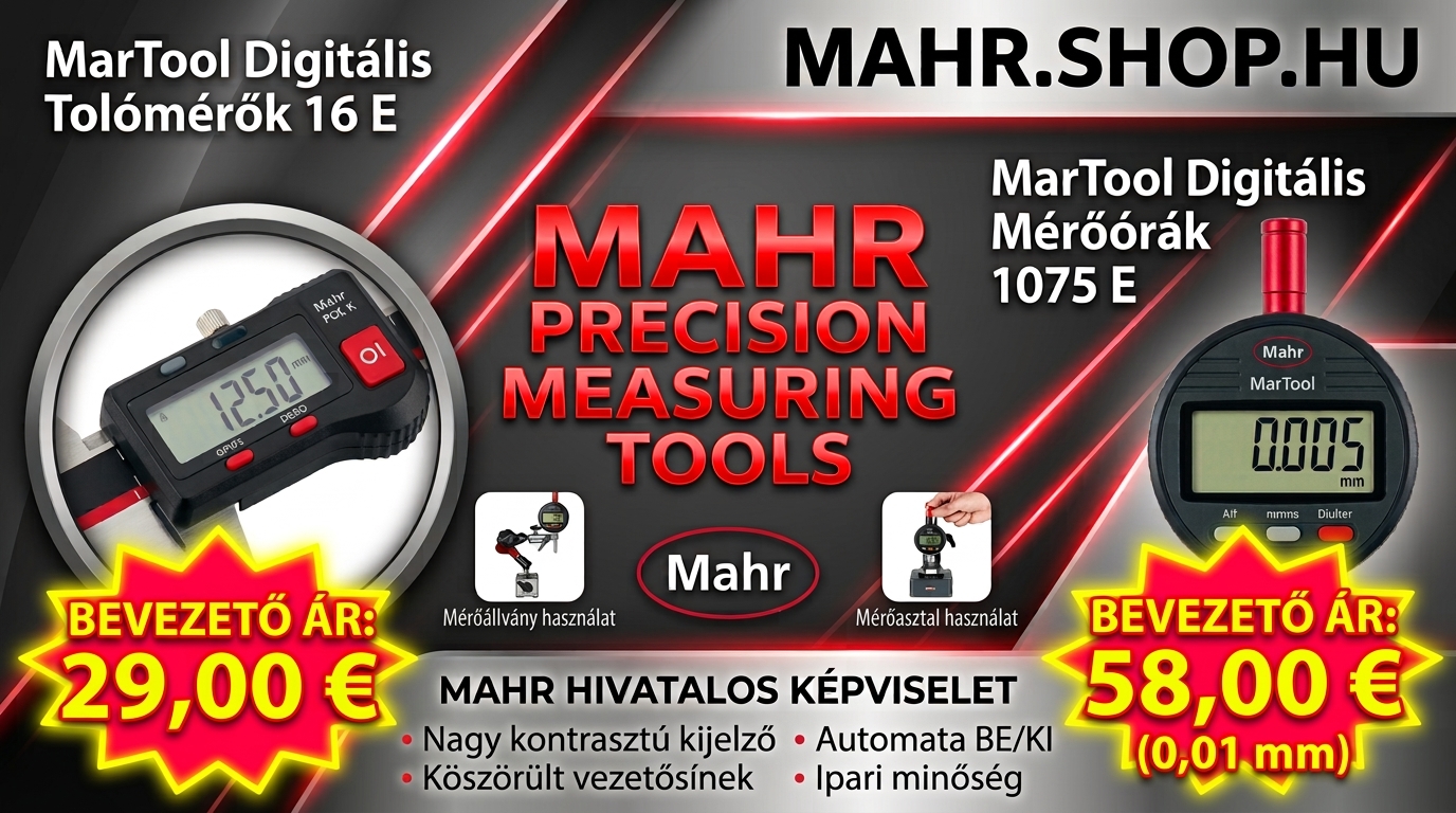 MarTool digitális 5m mérőszalag